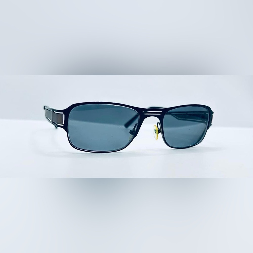 Menizzi M3011 Black Oval Sunglasses Frames Only